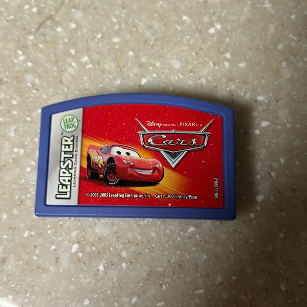 Leapster Cars cartridge